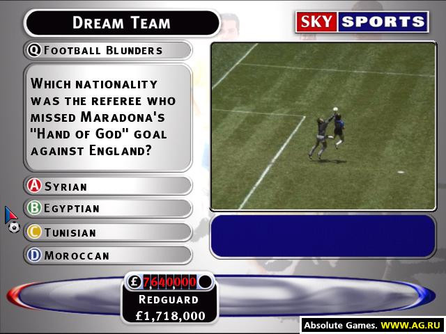 Sky Sports Football Quiz - кадр 6