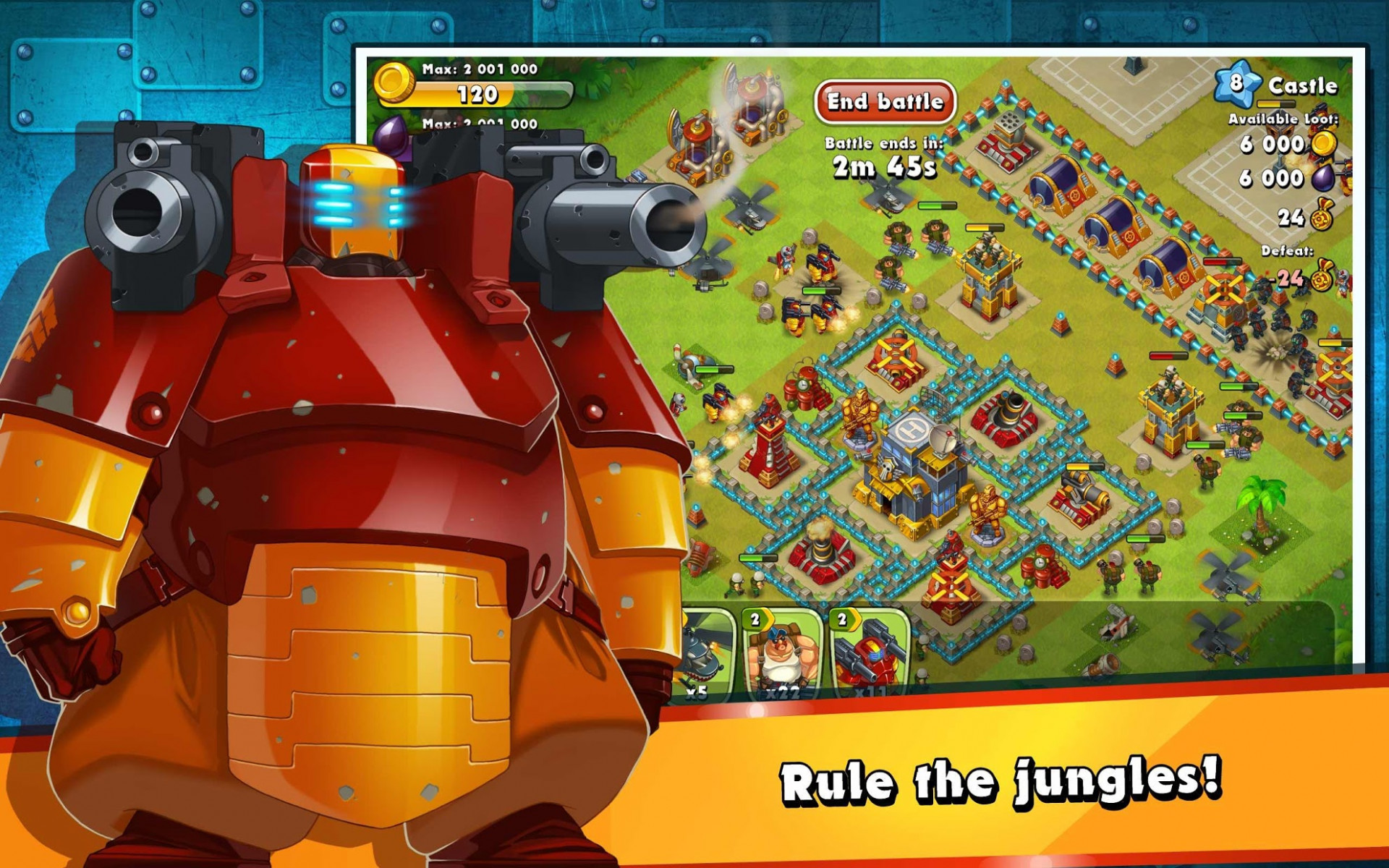 Jungle Heat: War of Clans - кадр 10