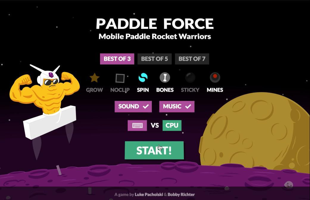 Paddle Force (itch) - кадр 1