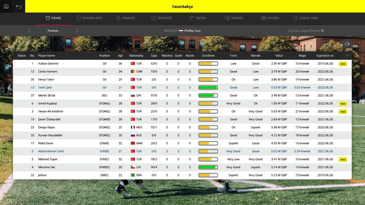 Global Soccer Manager 2019 - кадр 10