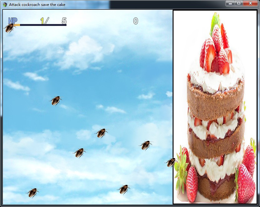 Attack cockroach save the cake - кадр 5