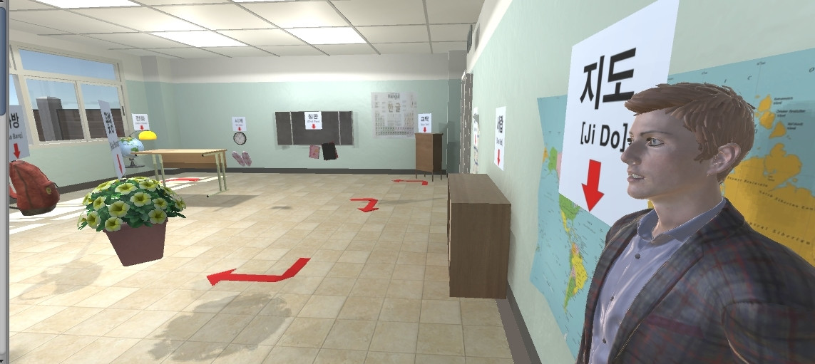 VR language learning (itch) - кадр 1