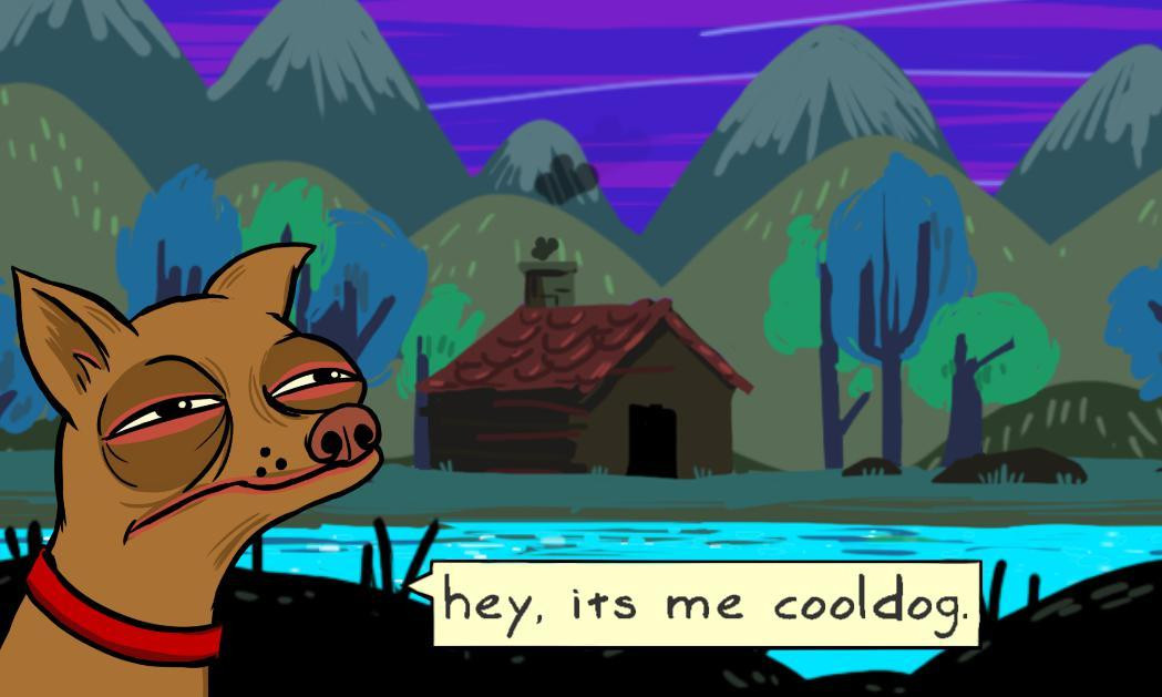 Cooldog Teaches Typing (itch) - кадр 1