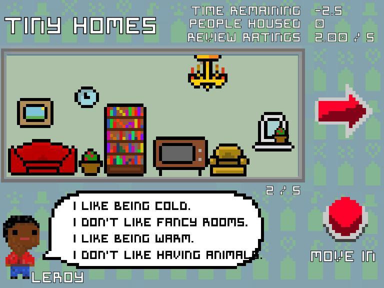 TinyHomes (itch, naoisecollins) - кадр 1