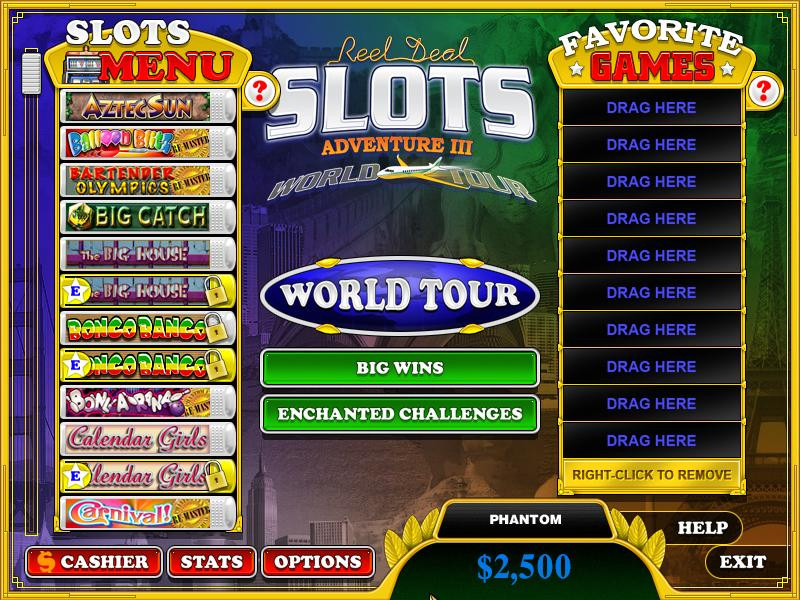 Reel Deal Slots: Adventure 3 World Tour - кадр 3
