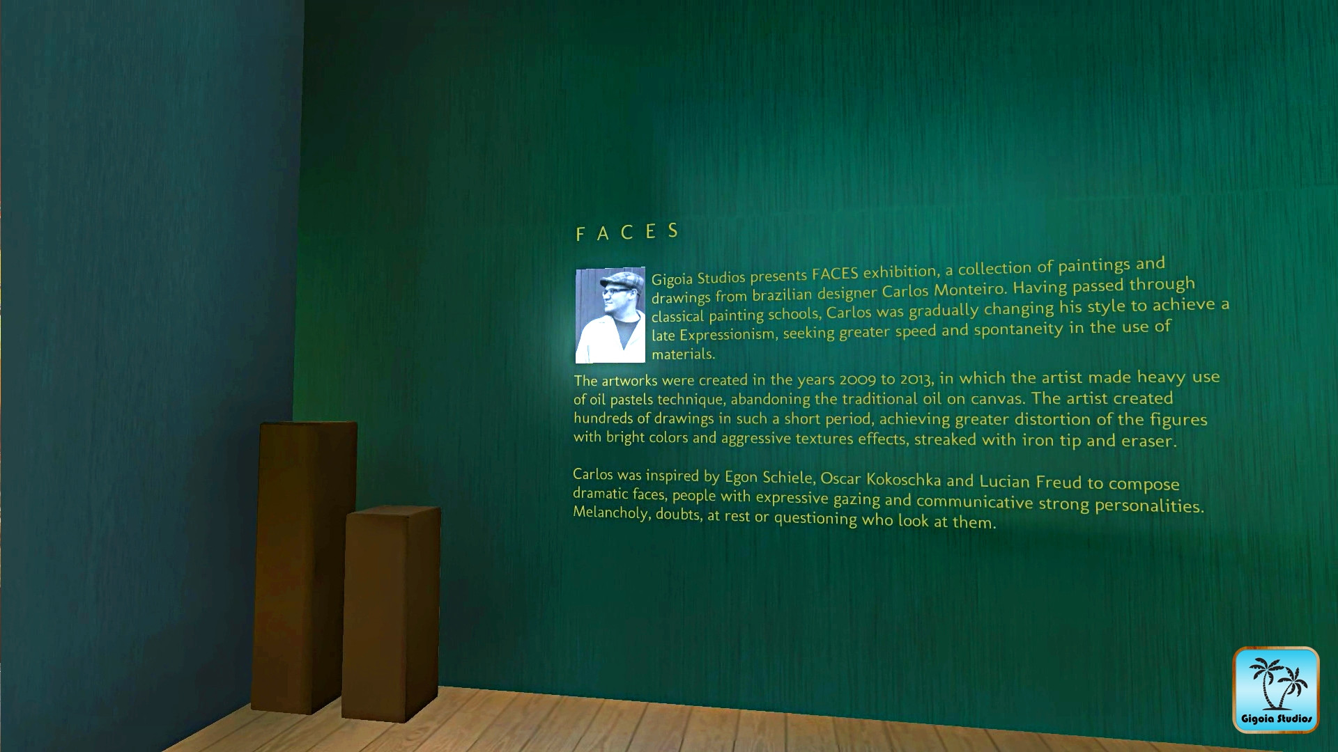 FACES Virtual Art Gallery (itch) - кадр 4