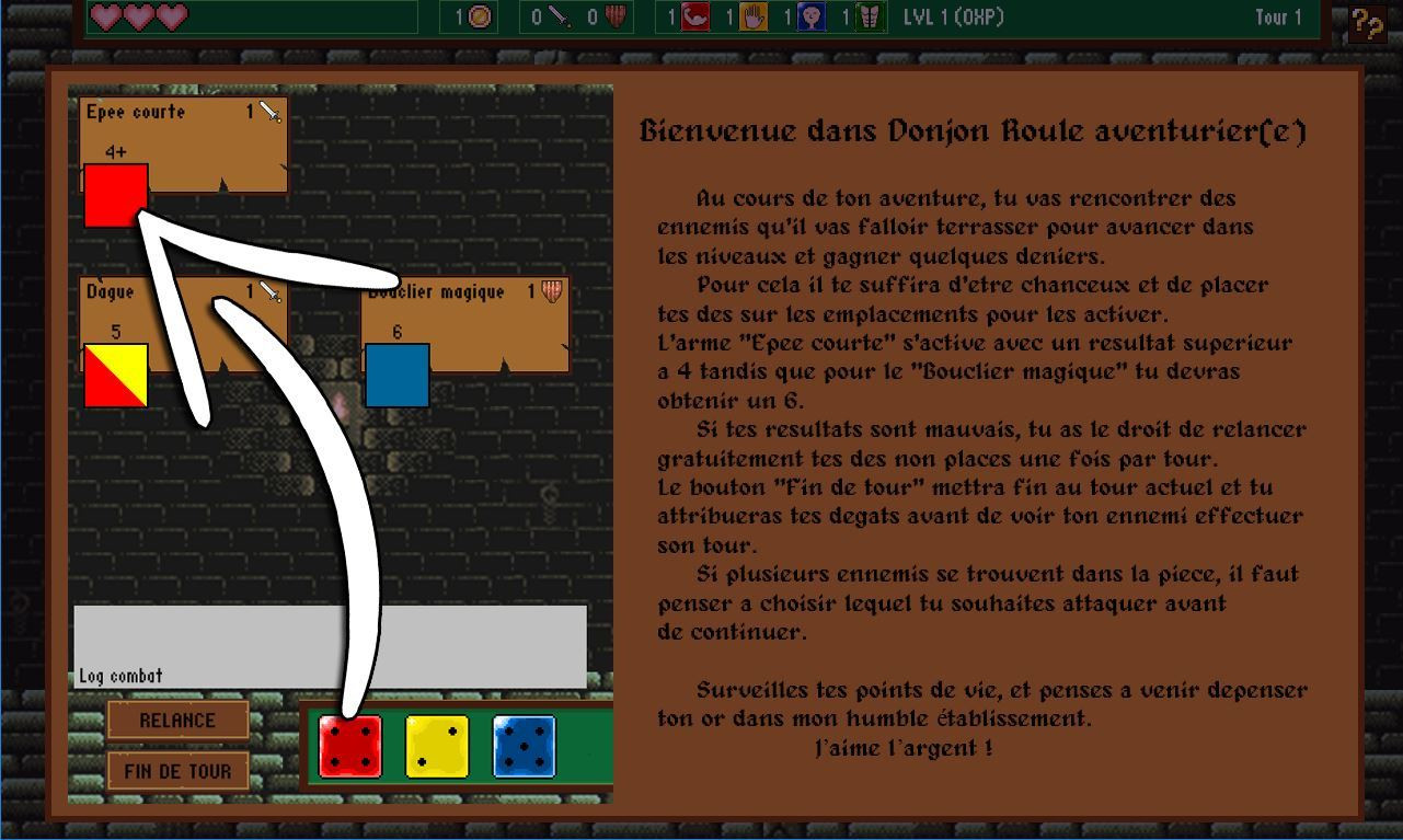 Donjon Roule (itch) - кадр 1
