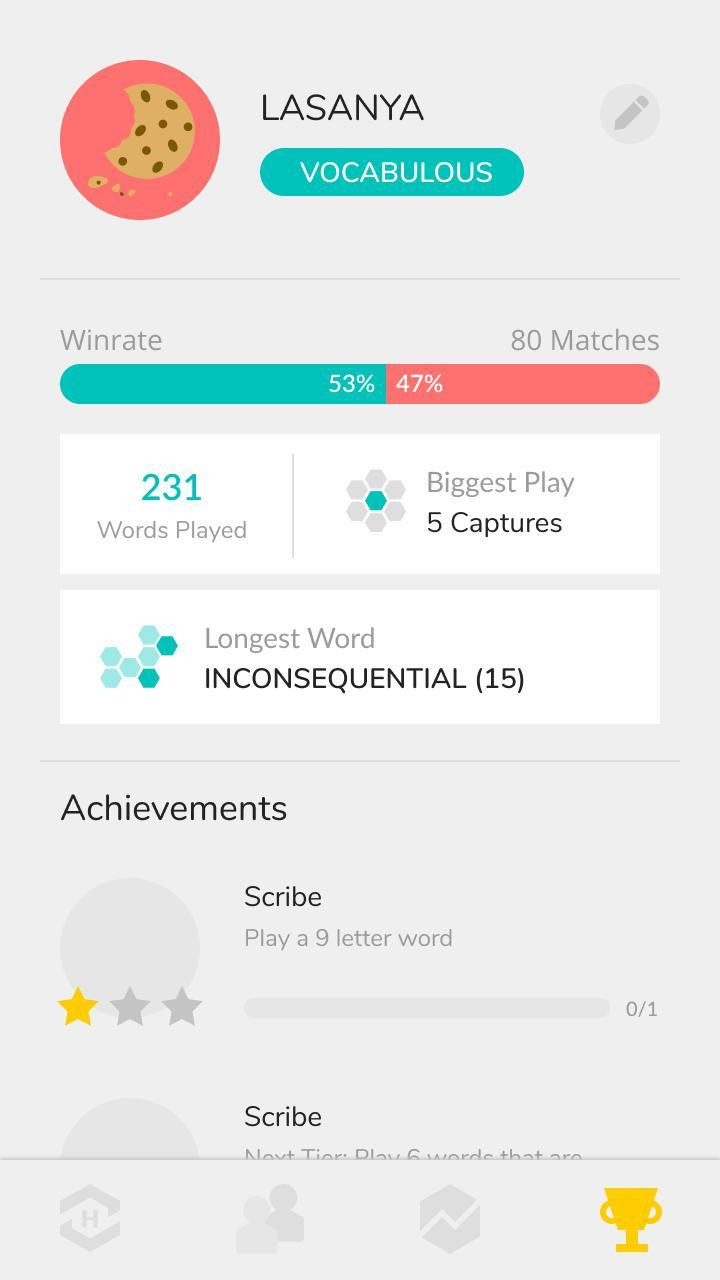 Hexicon: Strategy Word Game (itch) - кадр 3