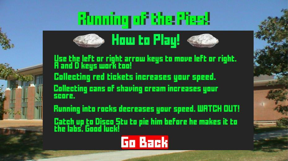 Running Of The pies (itch) - кадр 5