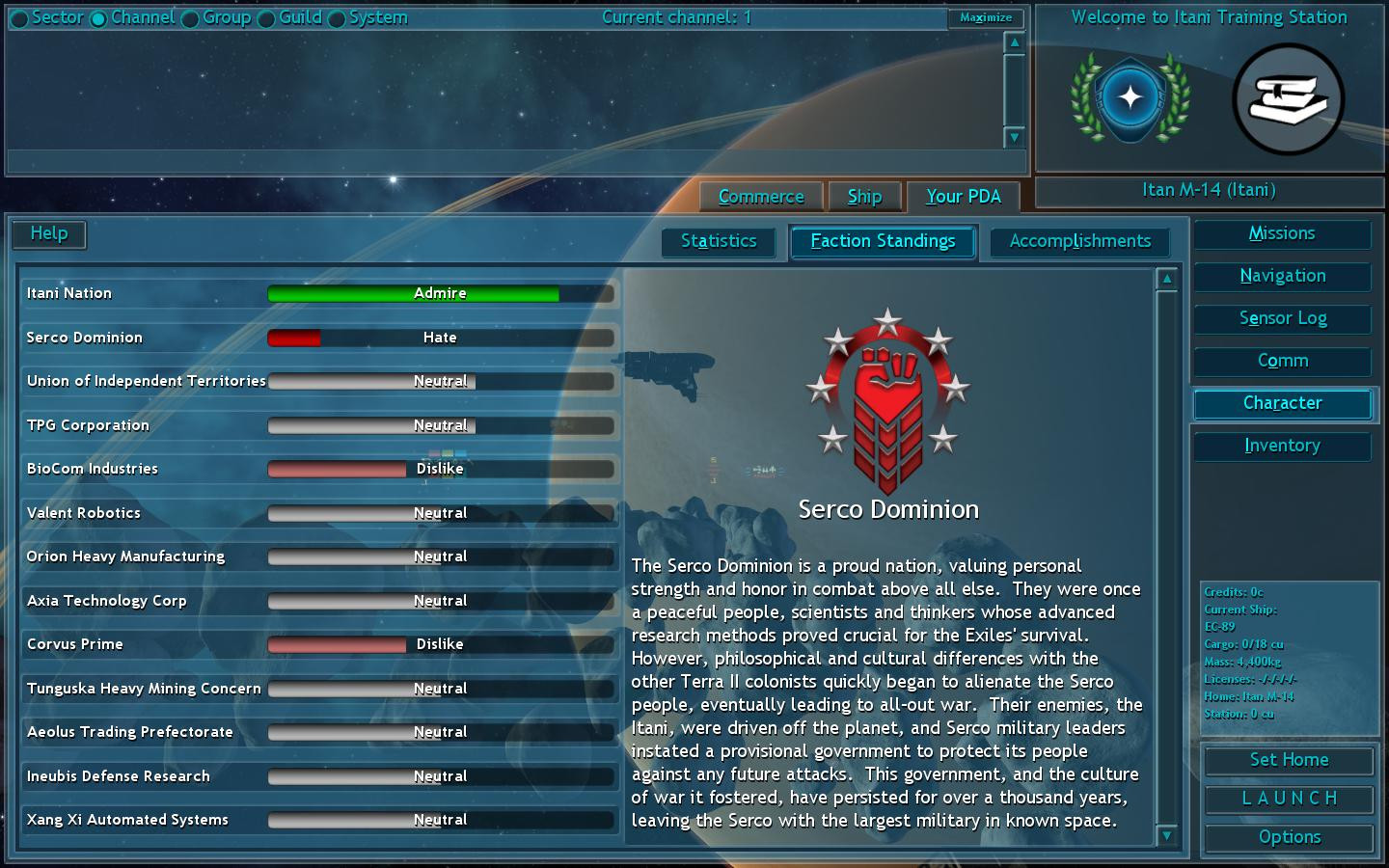 Vendetta Online (3D Space MMO) - кадр 6