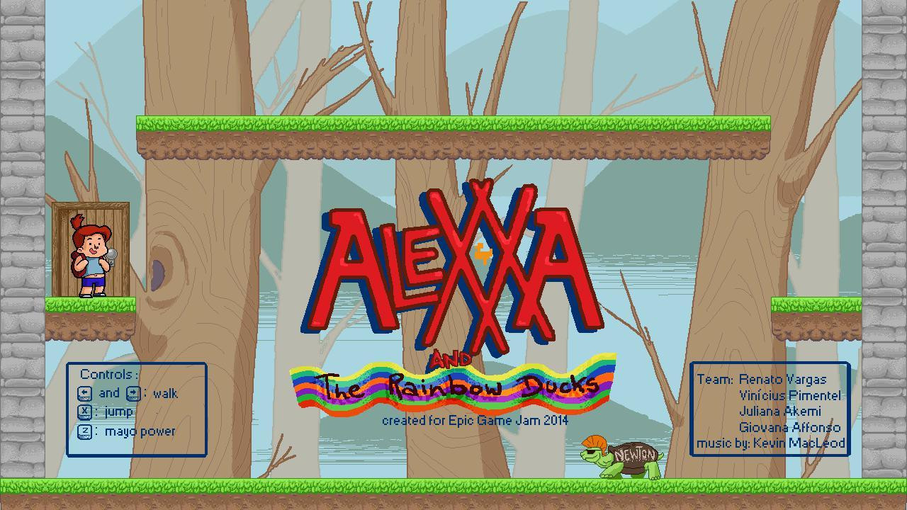 Alexxa and the Rainbow Ducks (itch) - кадр 1