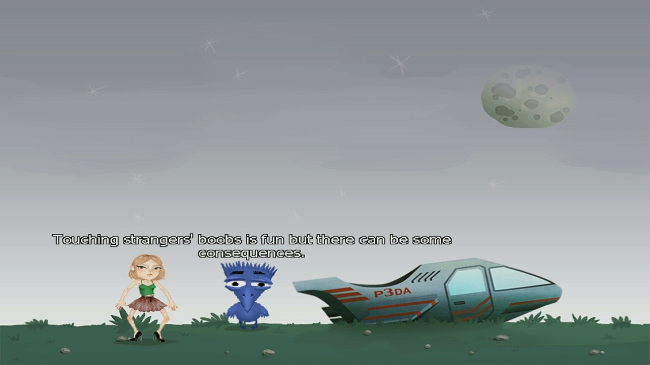Space raven quest - Tiny planet - кадр 2