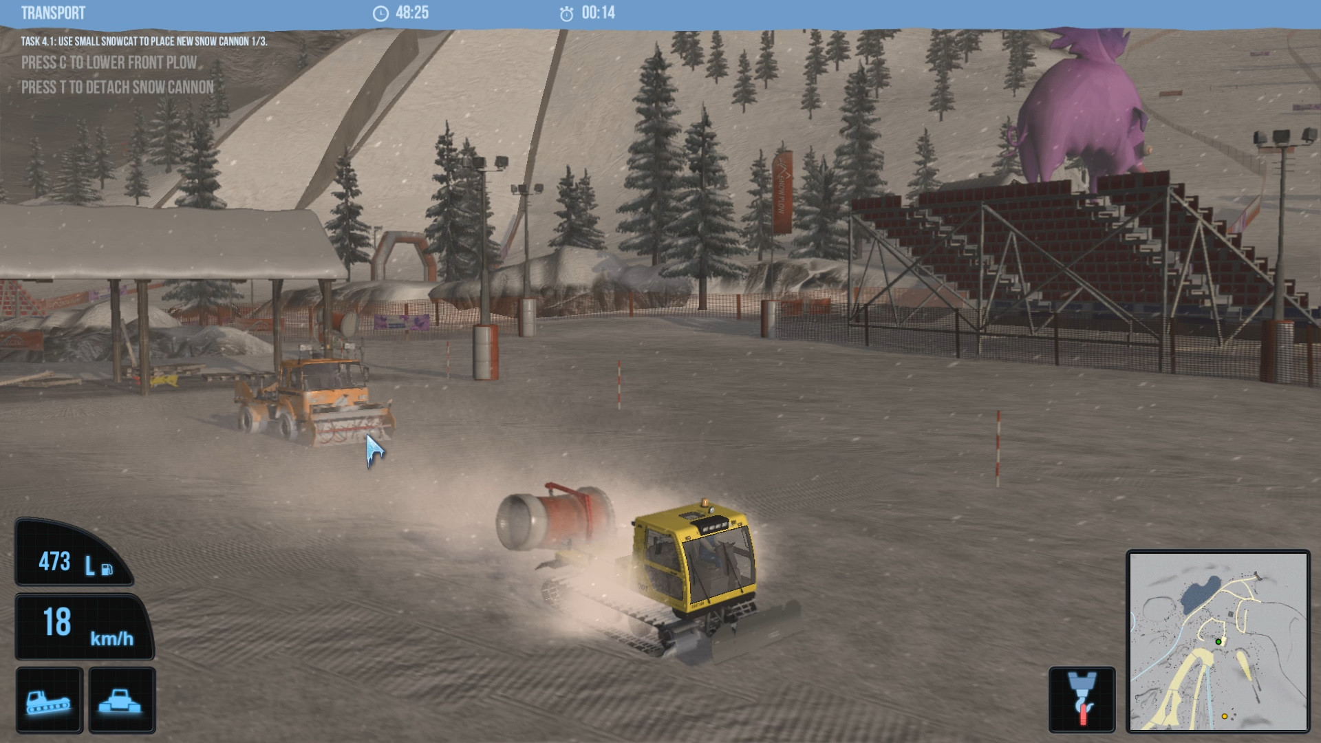 Snowcat Simulator - кадр 6