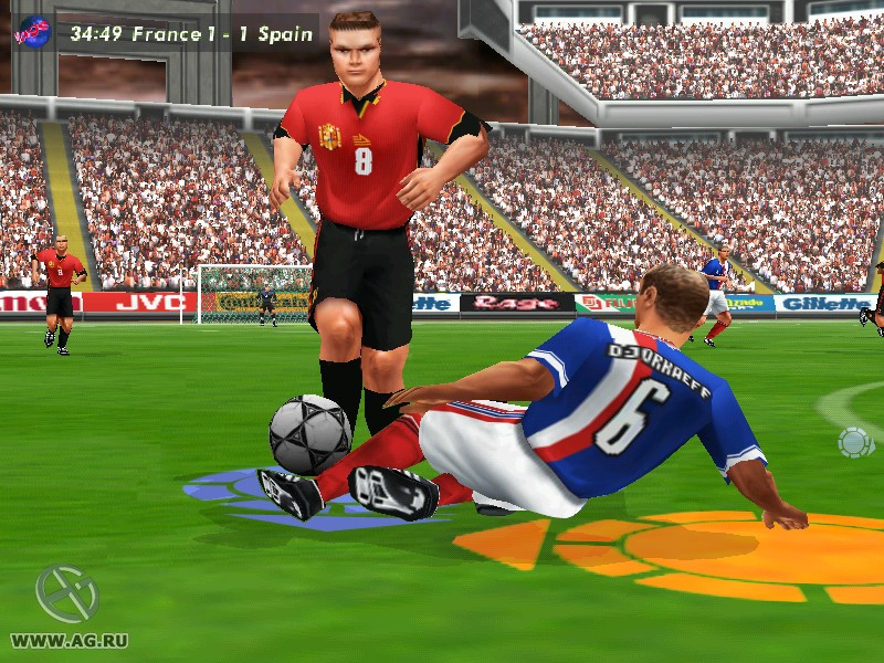 Microsoft International Football 2000 - кадр 2