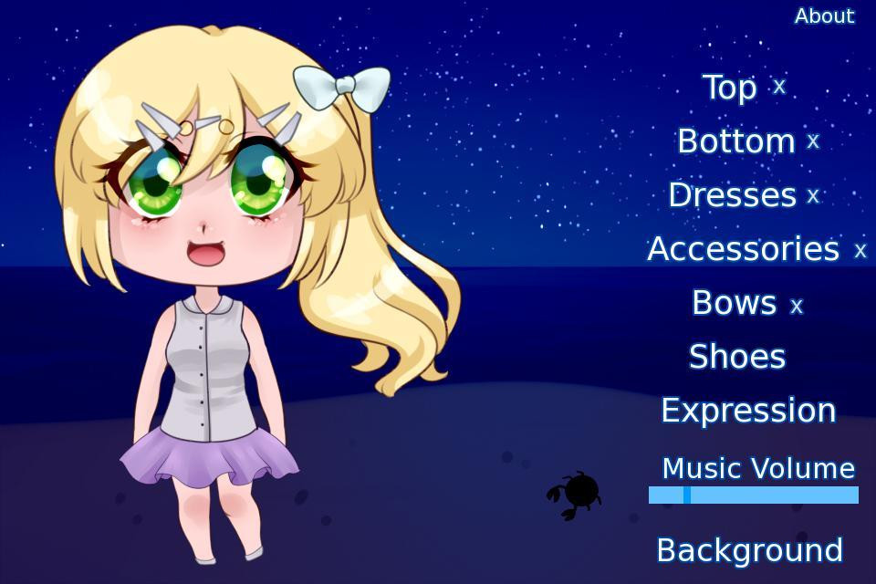Melody Dress-up Game (itch) - кадр 4
