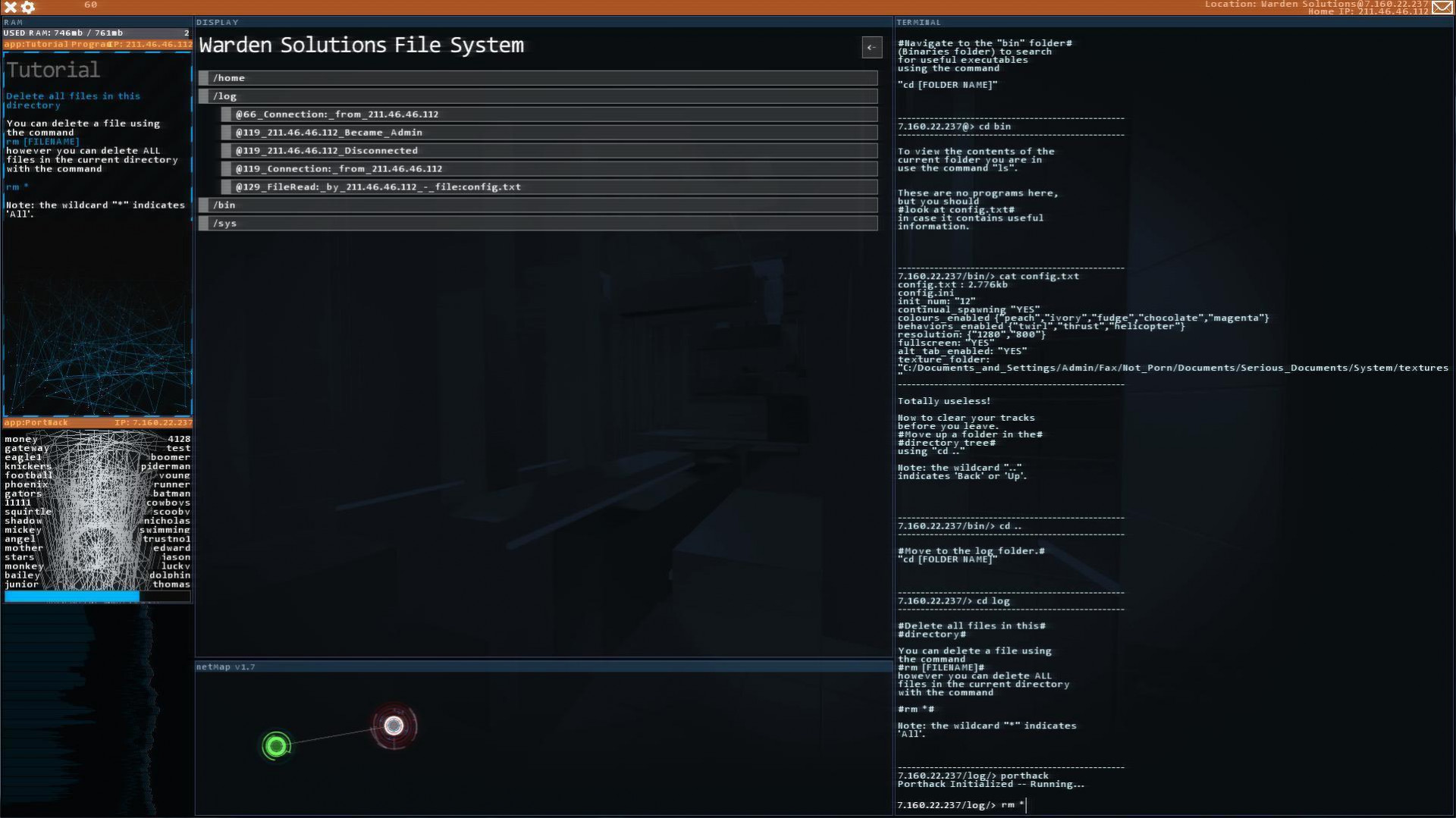 Hacknet (itch) - кадр 5
