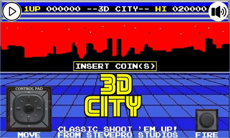 Retro 3D City (itch) - кадр 1