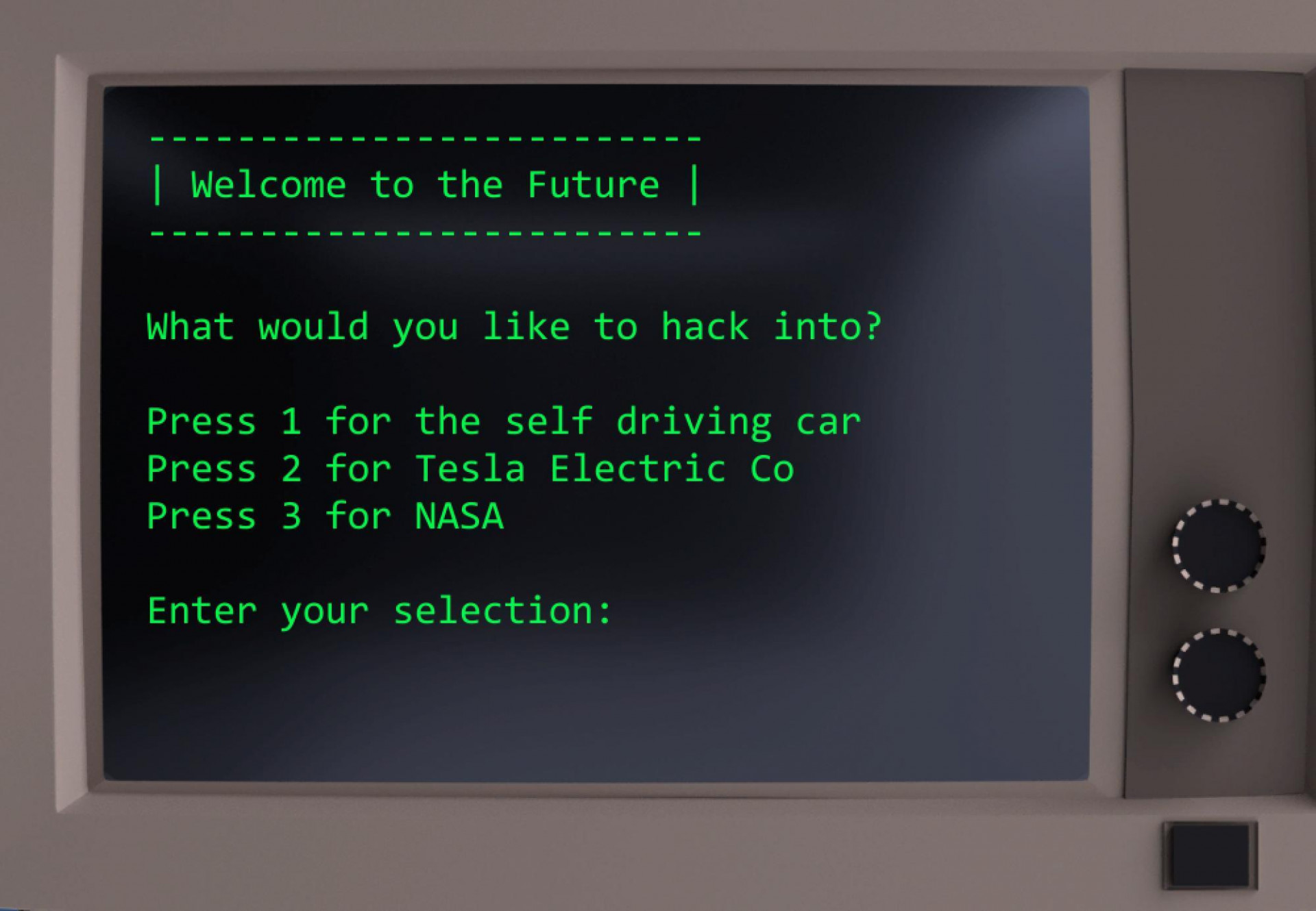 Terminal Hacker (itch) (untmdsprt) - кадр 1