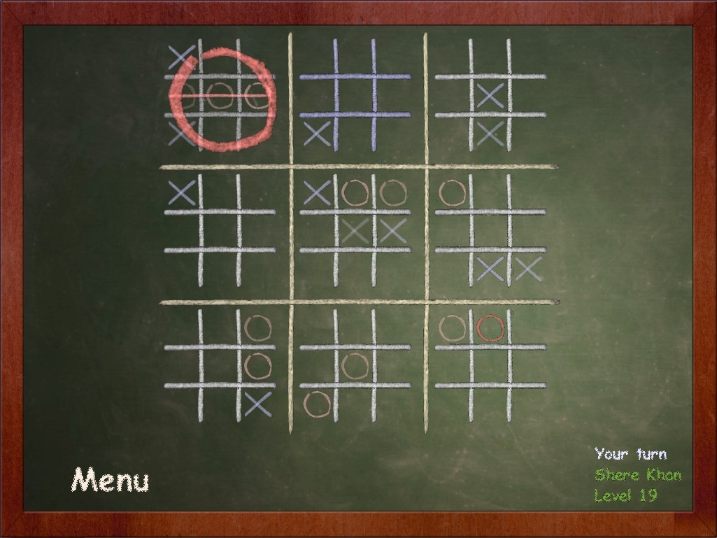 Ultimate Tic-Tac-Toe - кадр 5