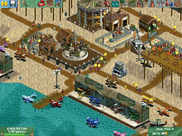 RollerCoaster Tycoon 2: Time Twister - кадр 10