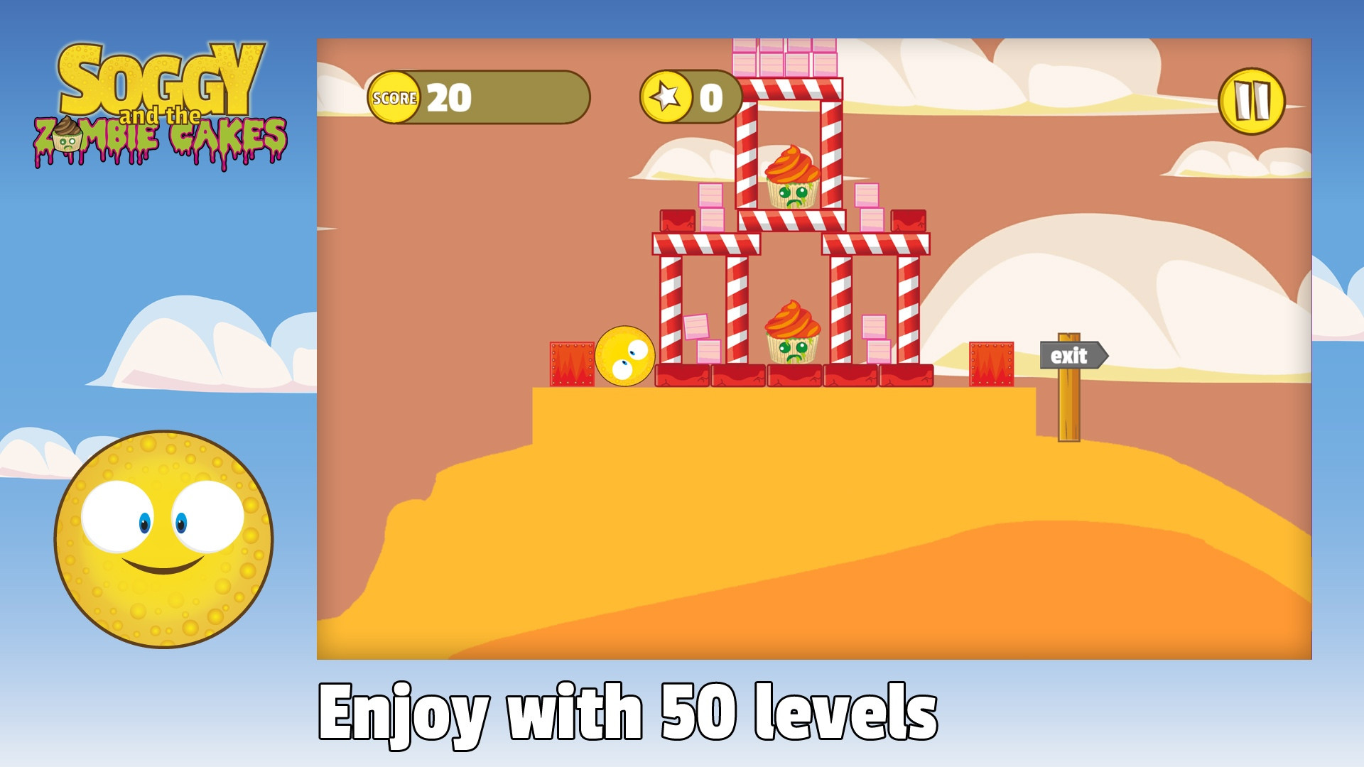 SOGGY and the ZOMBIE CAKES (itch) - кадр 3
