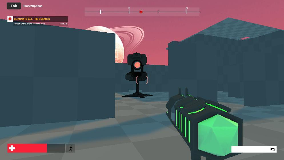 Mod FPS Microgame (Mecanicas e level design 2020) (itch) - кадр 1