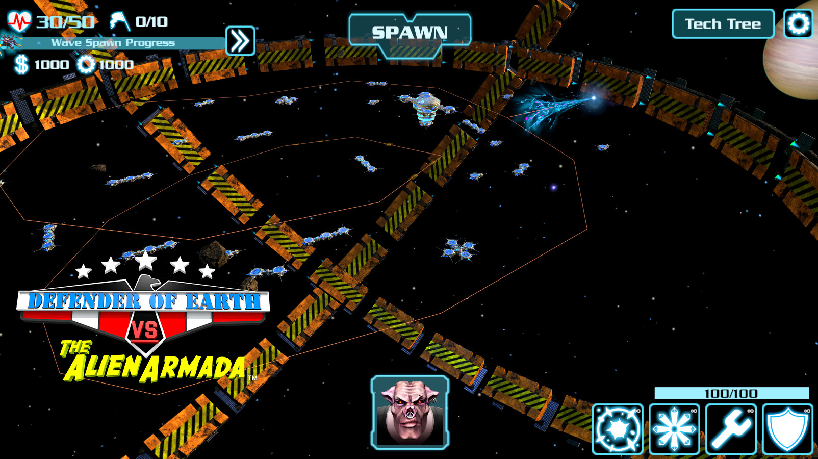 DEFENDER OF EARTH VS THE ALIEN ARMADA - кадр 7