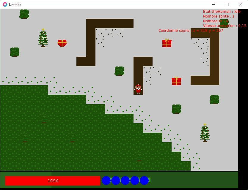 Père noël Apocalypse (itch) - кадр 1