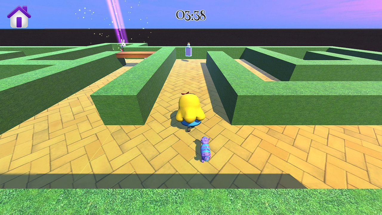 Alice in Wonderland - 3D Labyrinth Game - кадр 2