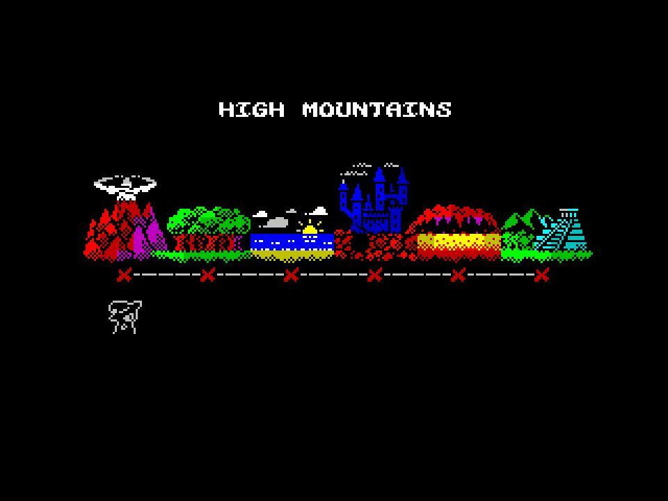 Black & White - DEMO - (ZX Spectrum 128K) (itch) - кадр 3