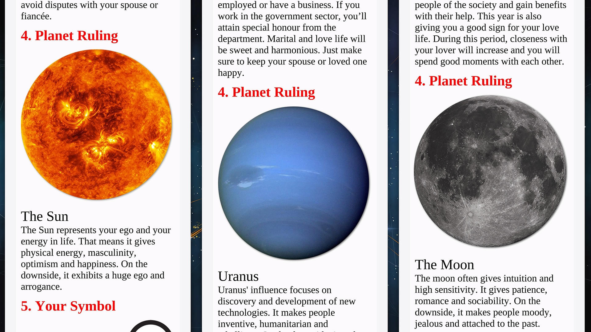 Astrology and Horoscopes Premium - кадр 5