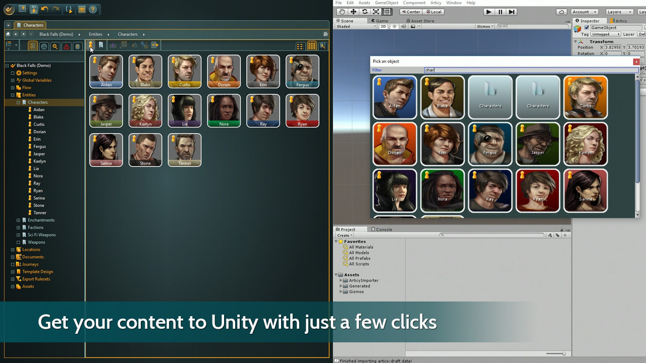 articy:draft 3 - Flex License - кадр 7