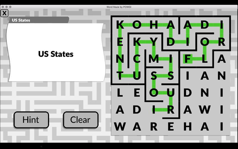 Word Maze by POWGI - кадр 3