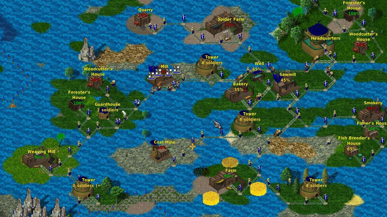 Widelands (itch) - кадр 2