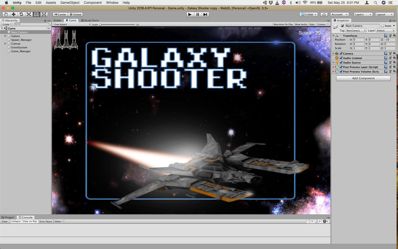 GalaxyShooter (Lloyd Risper) (itch) - кадр 5