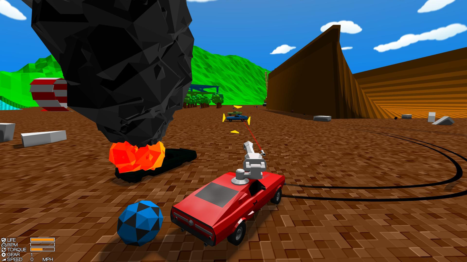 Drive Like A Maniac (itch) - кадр 5