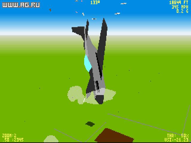 Chuck Yeager's Air Combat - кадр 2