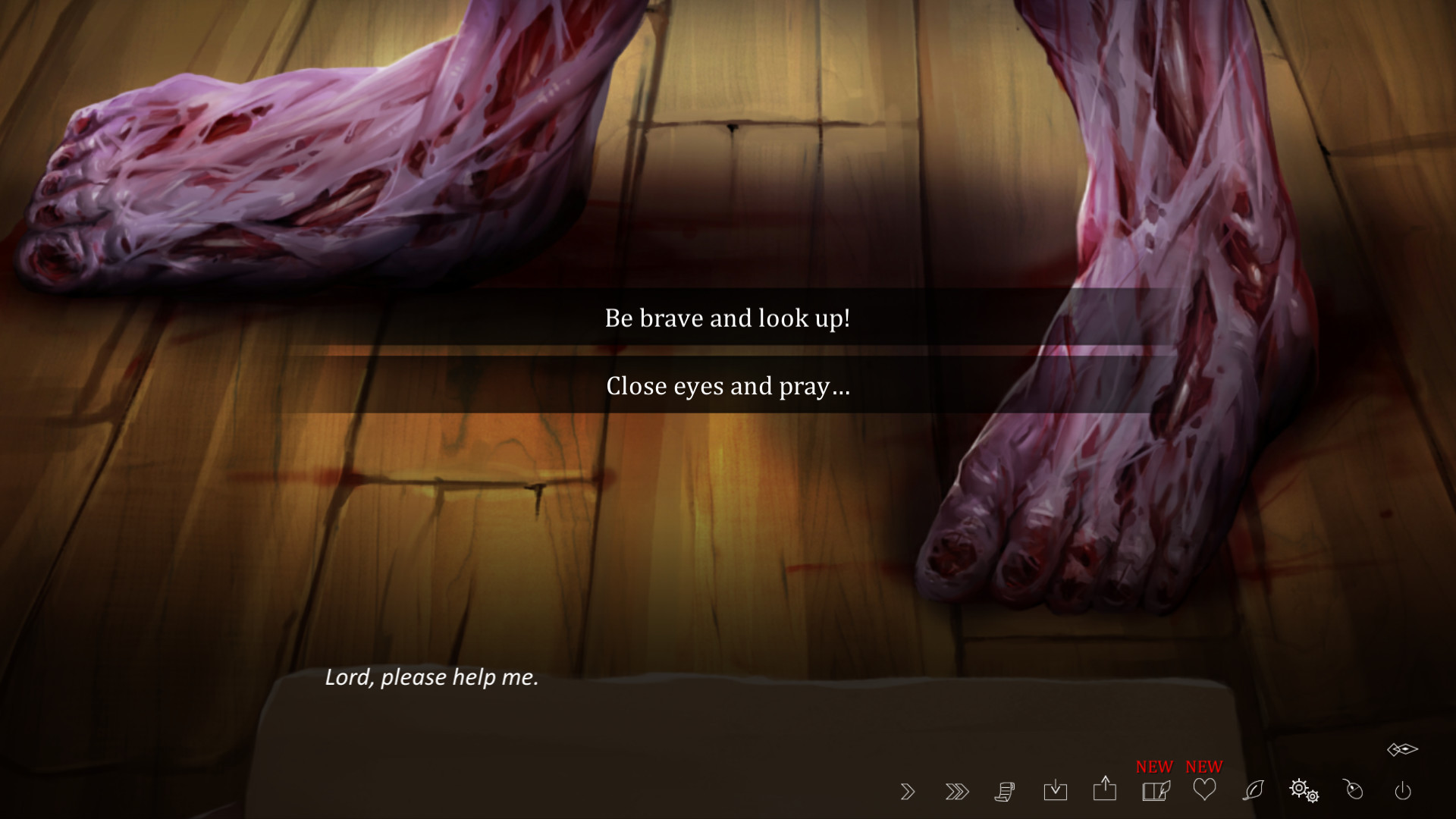 The Letter - Horror Visual Novel - кадр 7