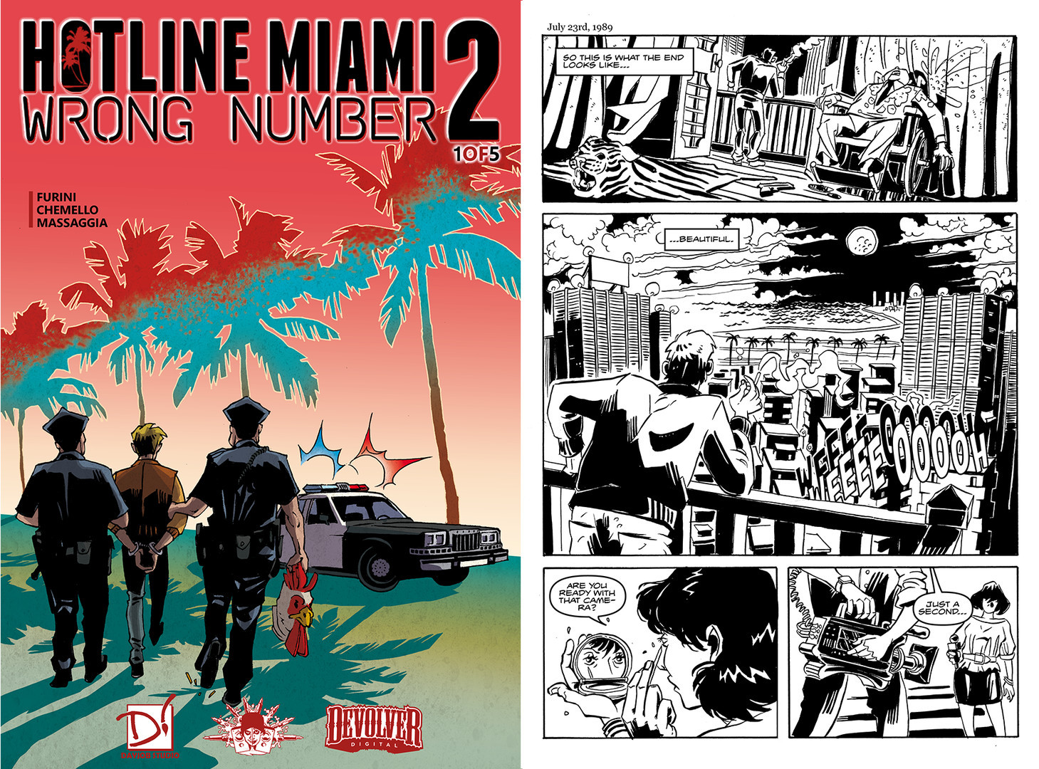 Hotline Miami 2: Wrong Number Digital Comic - кадр 8