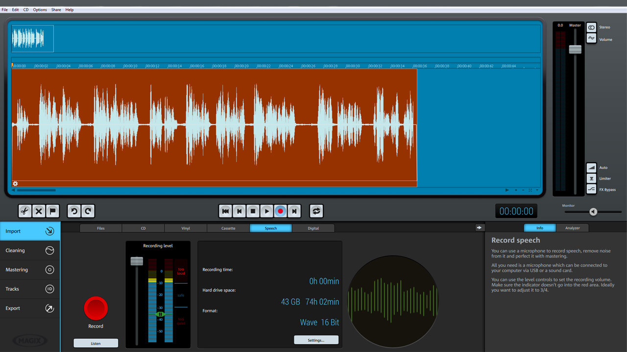 MAGIX Audio Cleaning Lab 2016 - кадр 4