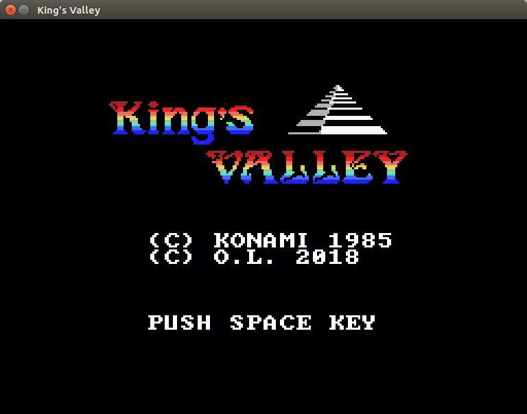 King's Valley (MSX 2D Platform Game Remake) (itch) - кадр 6