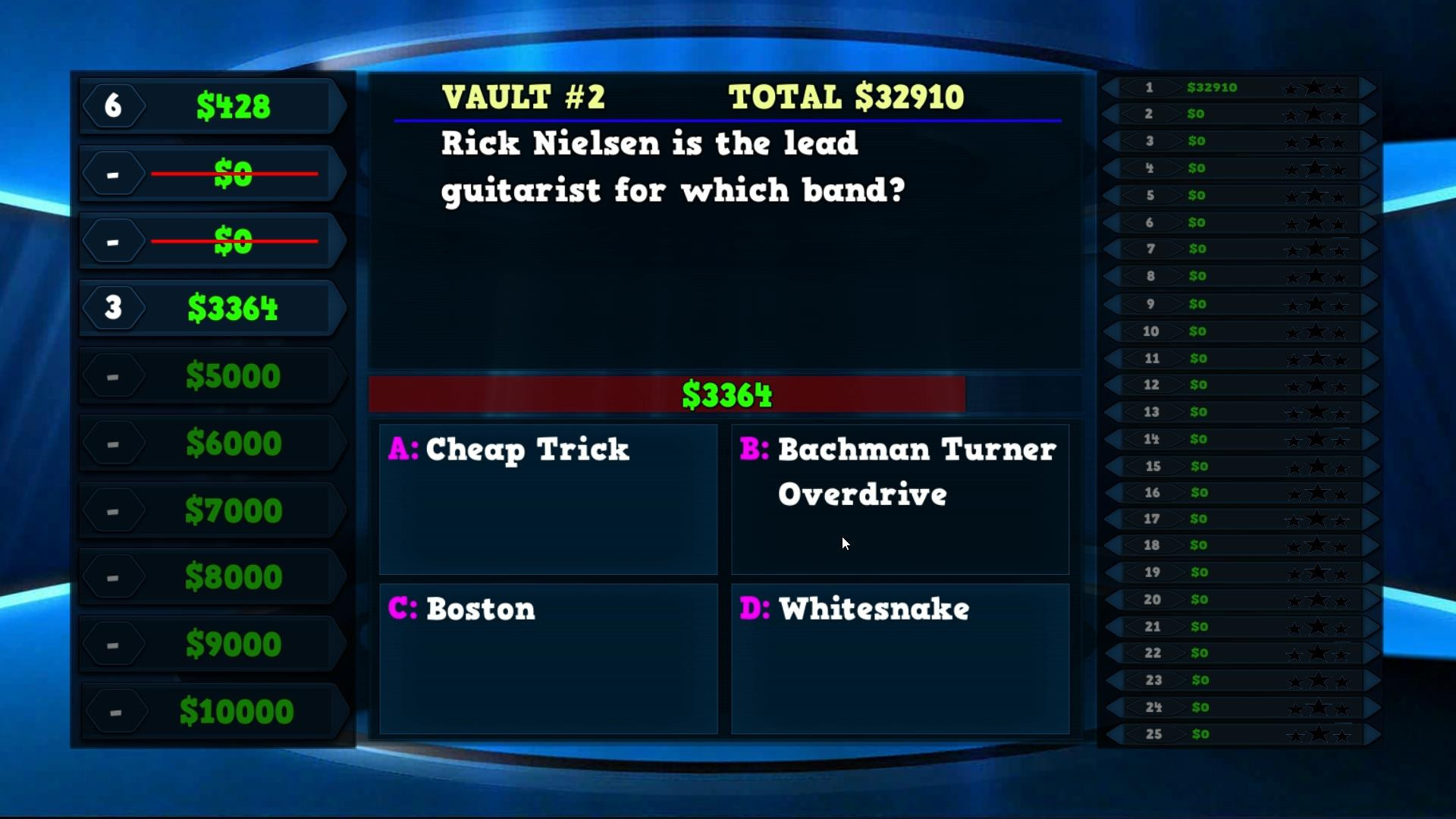 Trivia Vault: Classic Rock Trivia 2 - кадр 3