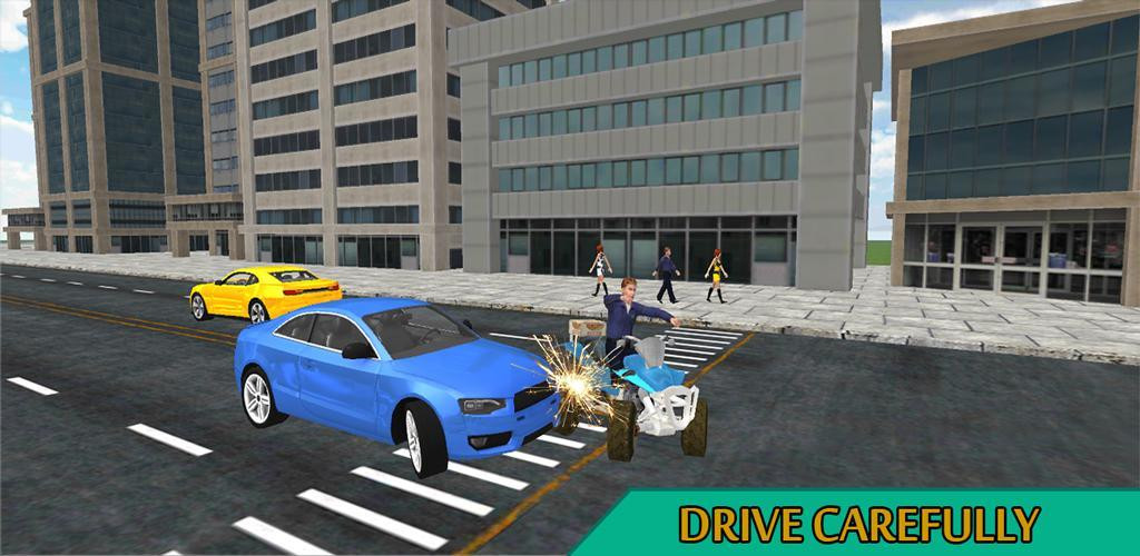ATV Bike Pizza Delivery Boy (itch) - кадр 2