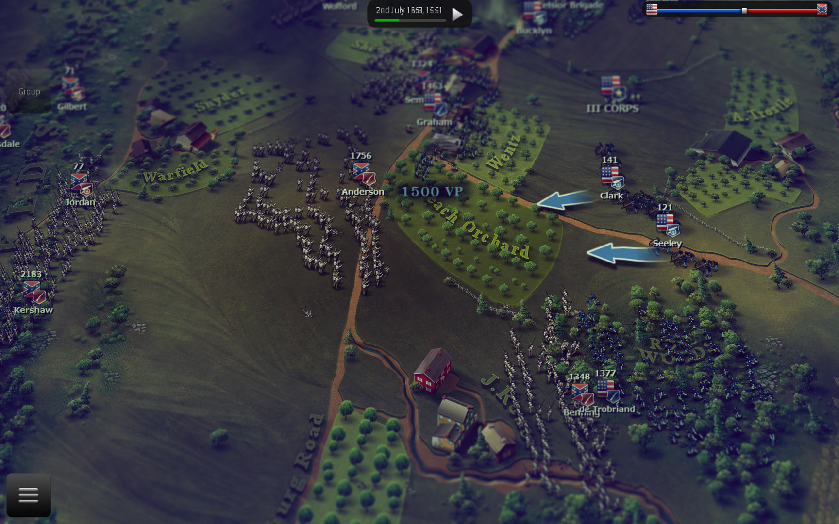 Ultimate General: Gettysburg - кадр 12