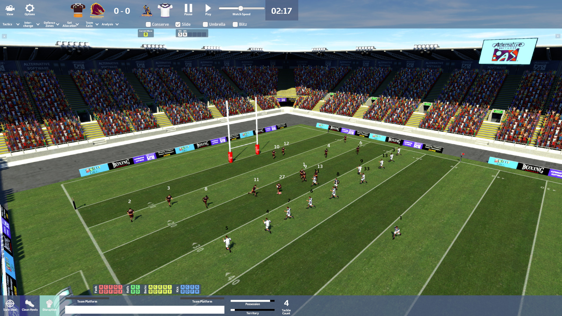 Rugby League Team Manager 2018 - кадр 8