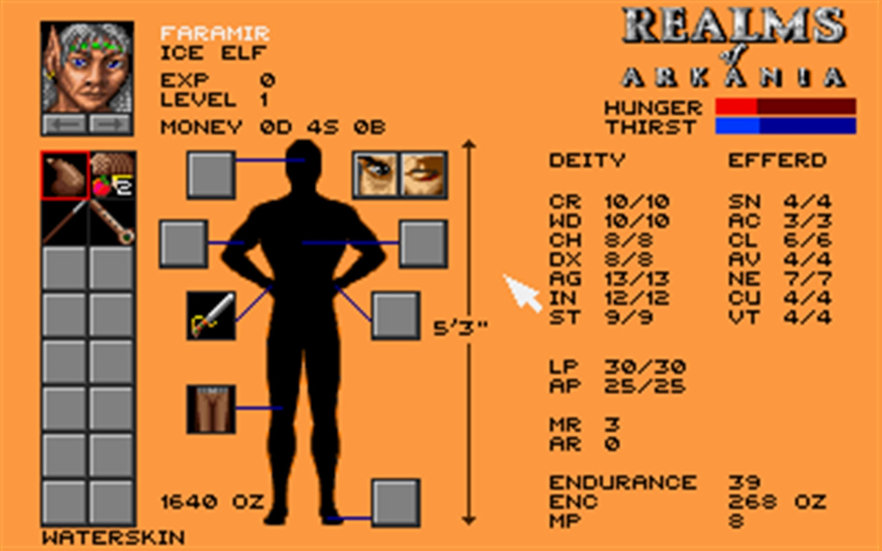 Realms of Arkania 1 - Blade of Destiny Classic - кадр 5