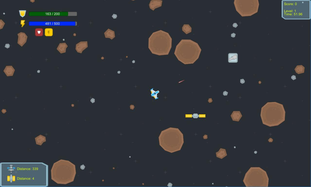 Lost in Space (WebGL) (itch) - кадр 2