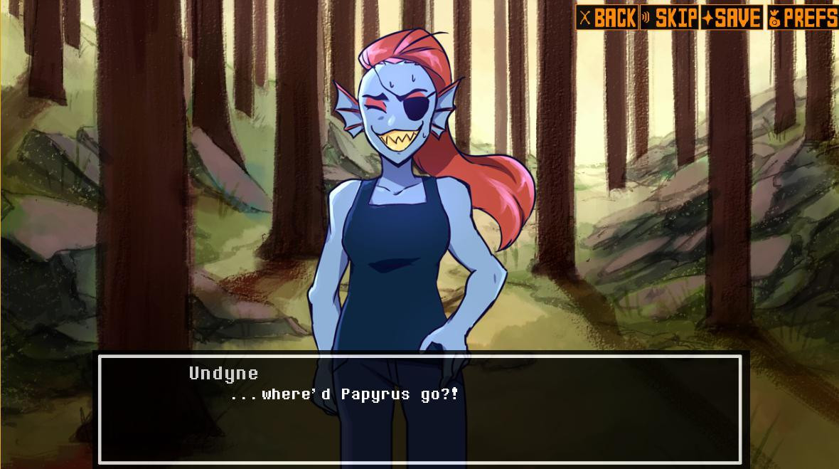 Undertale: Kissy Cutie (itch) - кадр 2