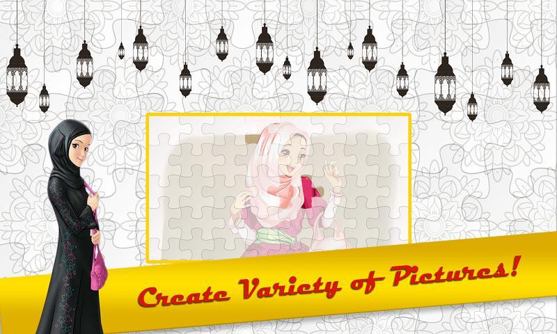 Islamic Puzzle Girl (itch) - кадр 1