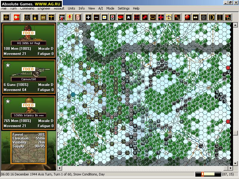 Panzer Campaigns: Bulge '44 - кадр 3